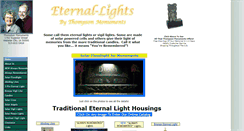 Desktop Screenshot of eternal-lights.com